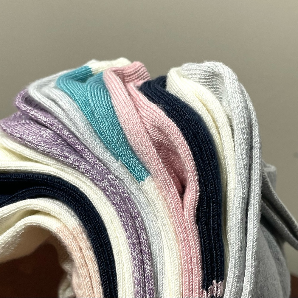 Lucky Brand Women's Super Soft No Show Socks 10 Pairs Size 4-10 Multi Colors New - Picture 16 of 16